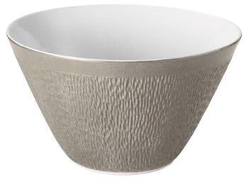 Salad bowl conical shape grege - Raynaud